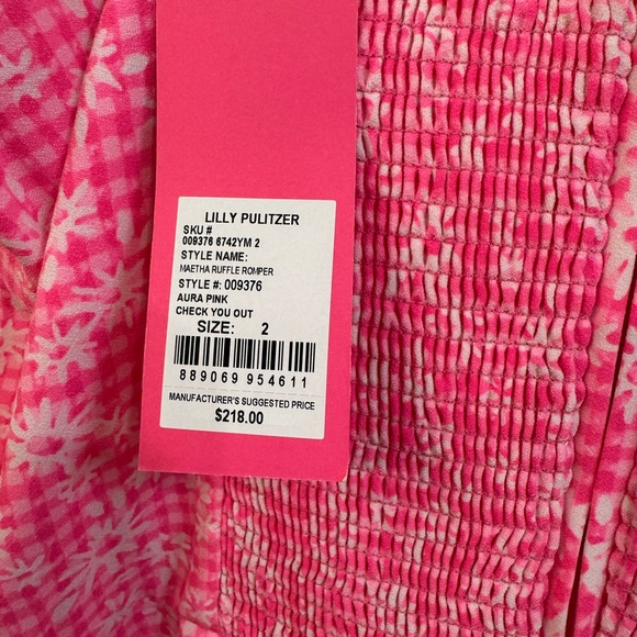 Adorable Lilly Pulitzer Romper - Picture 3 of 4